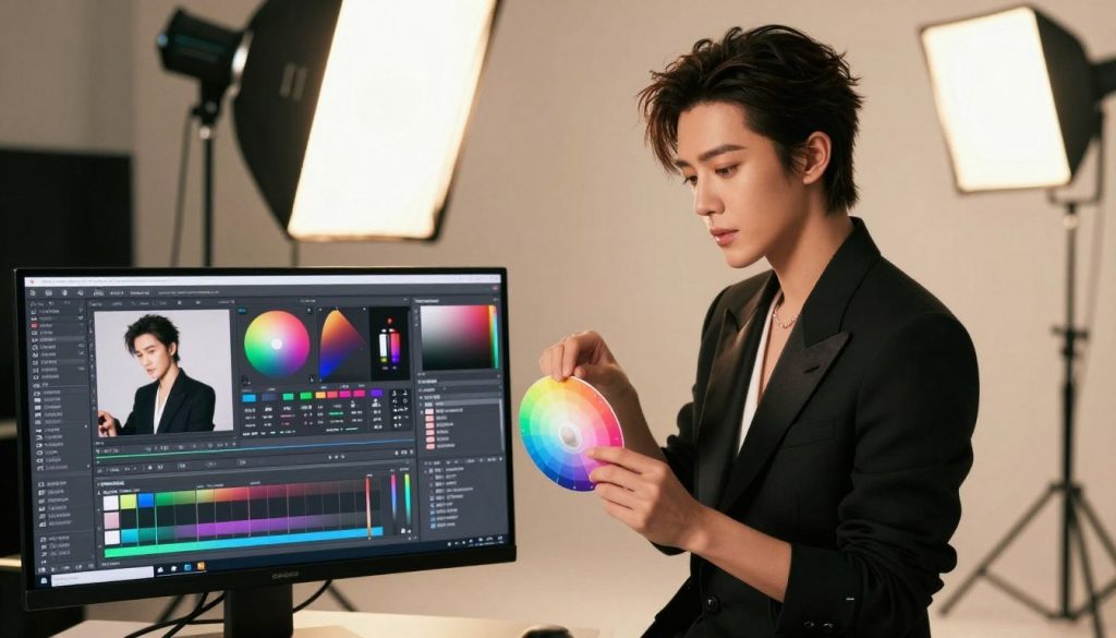 celebrity ai color grading